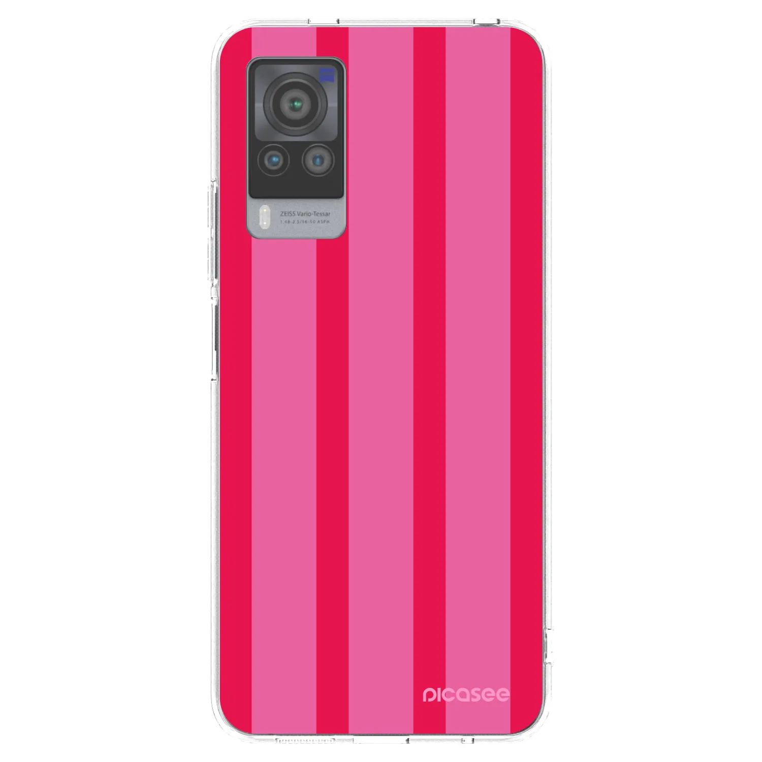Picasee silikonska prozirna maskica za Vivo X60 Pro 5G - Hot tropic