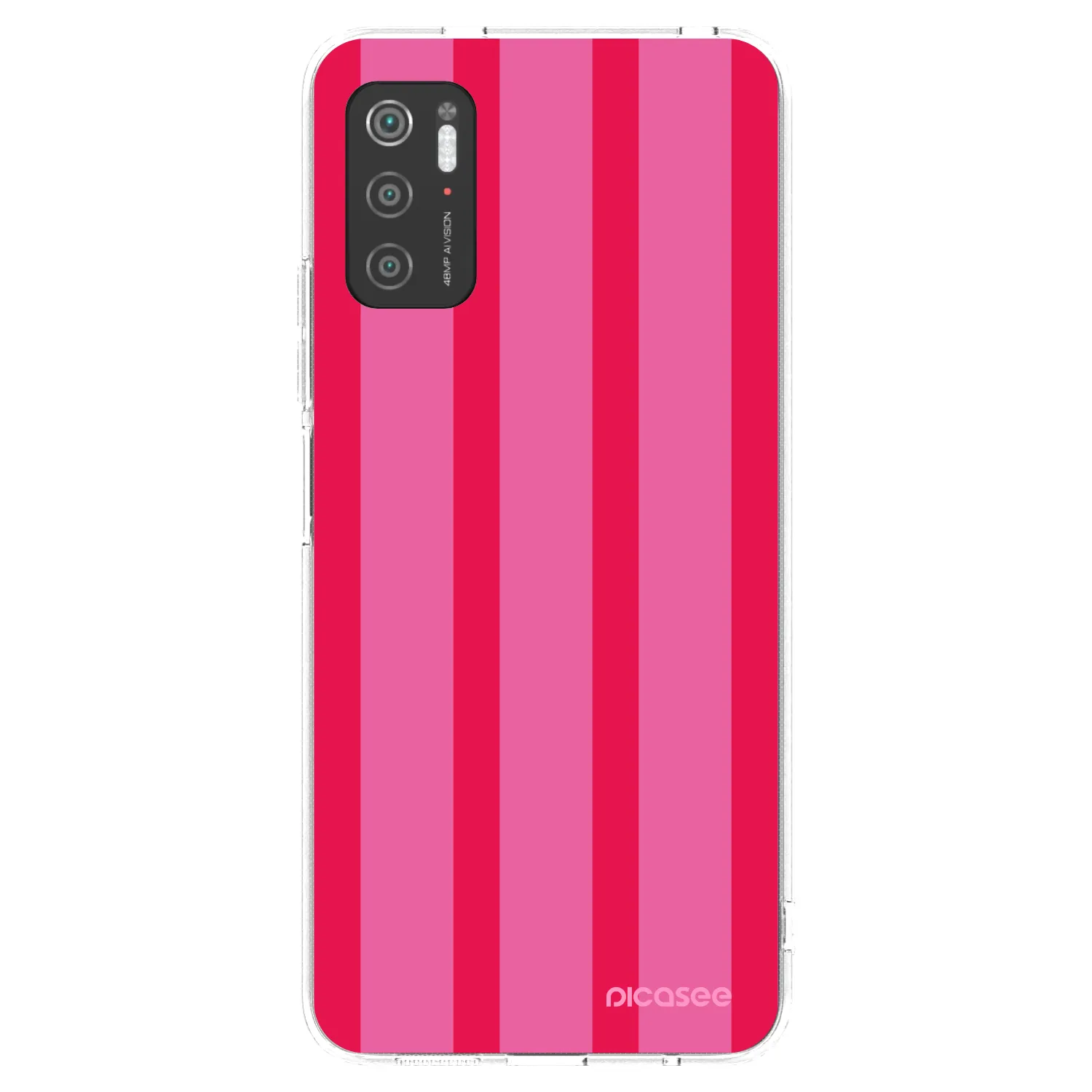 Picasee silikonska prozirna maskica za Xiaomi Poco M3 Pro 5G - Hot tropic