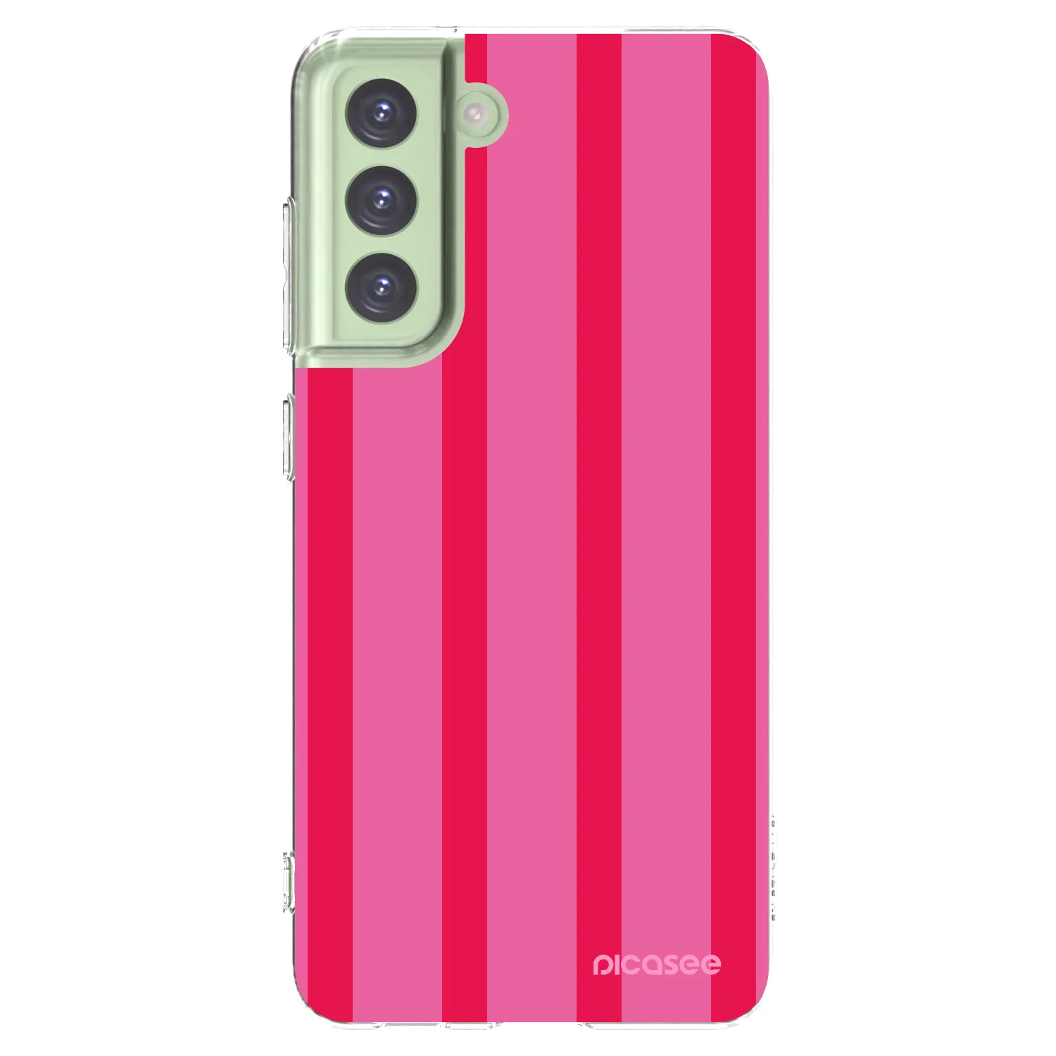 Picasee silikonska prozirna maskica za Samsung Galaxy S21 FE 5G - Hot tropic