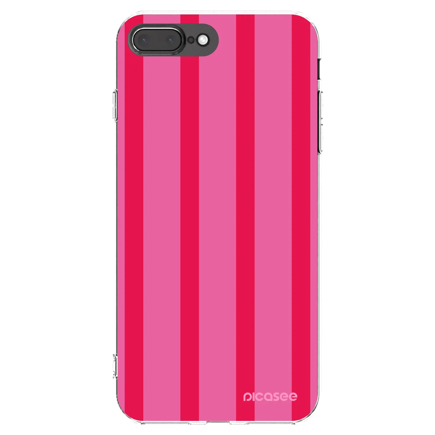 Picasee silikonska prozirna maskica za Apple iPhone 7 Plus - Hot tropic