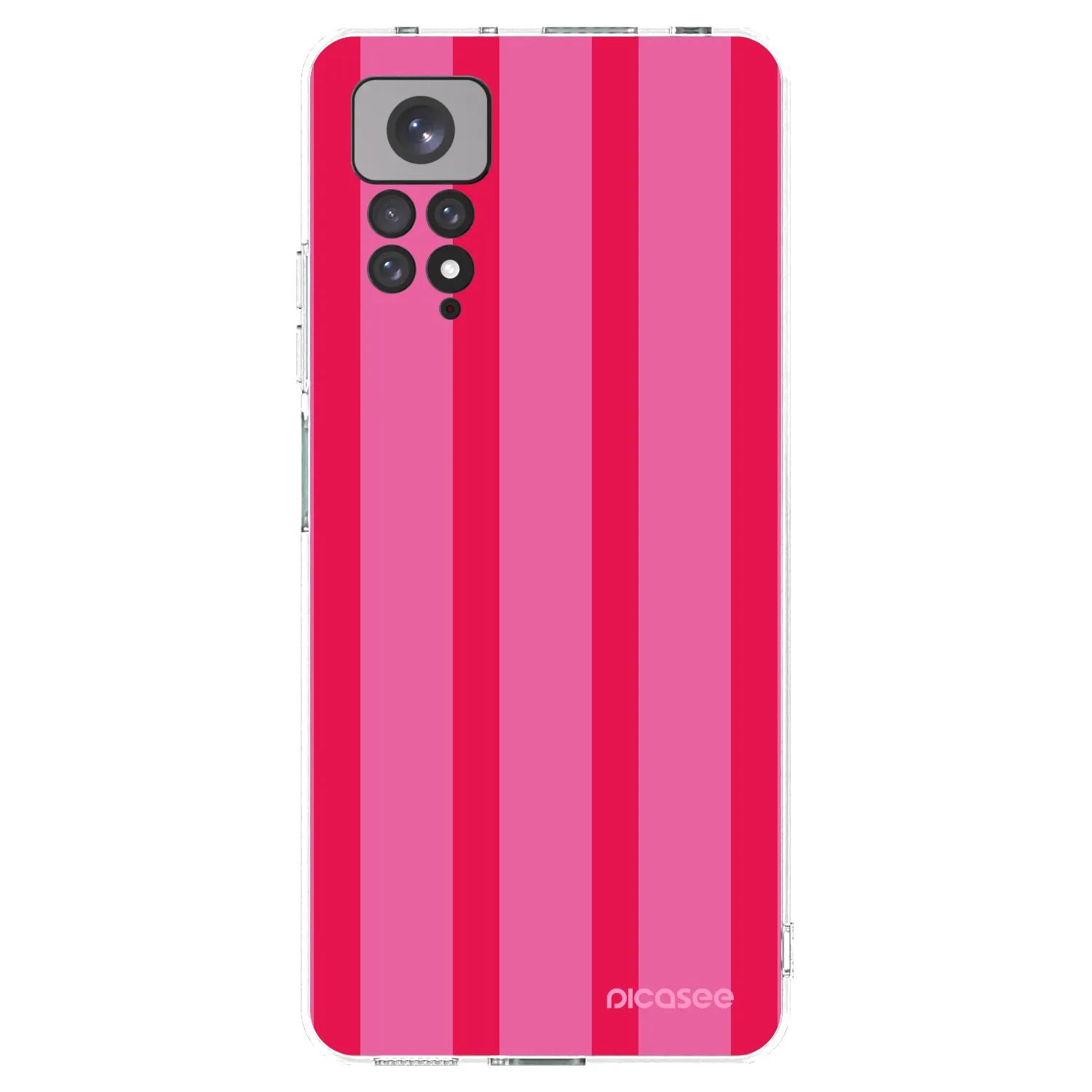 Picasee silikonska prozirna maskica za Xiaomi Redmi Note 11S 4G - Hot tropic