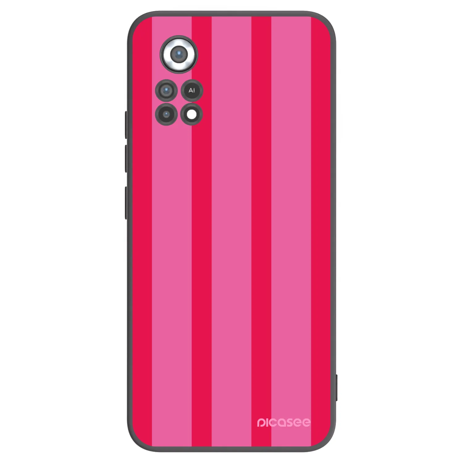 Picasee crna silikonska maskica za Xiaomi Poco X4 Pro 5G - Hot tropic
