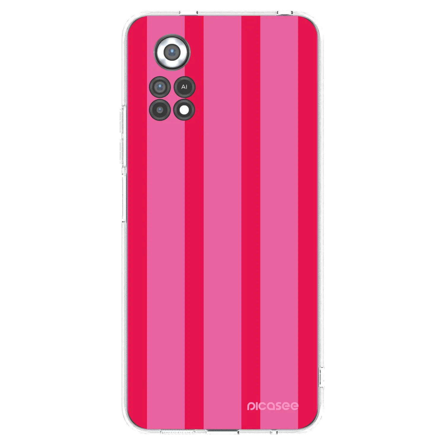 Picasee silikonska prozirna maskica za Xiaomi Poco X4 Pro 5G - Hot tropic