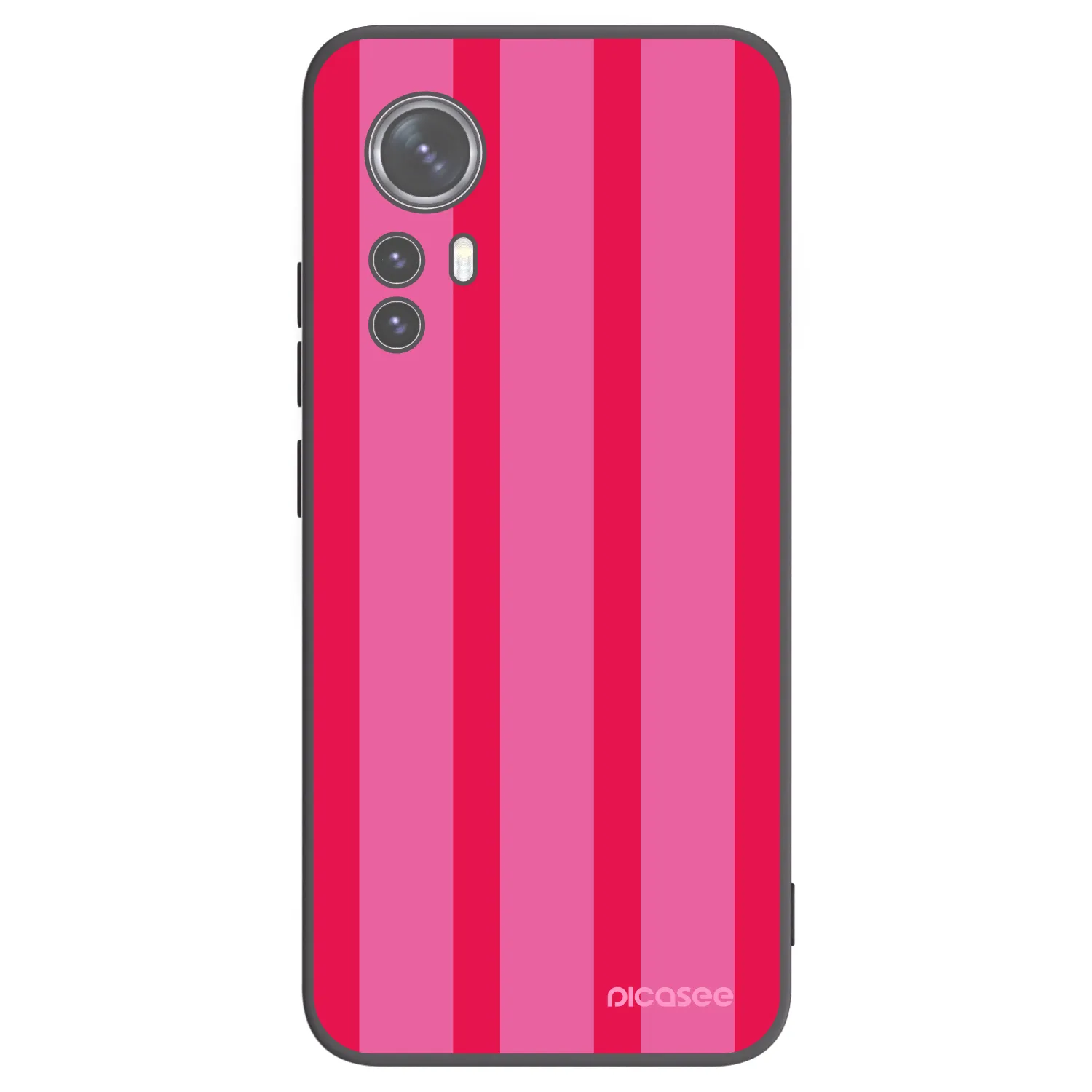 Picasee crna silikonska maskica za Xiaomi 12 - Hot tropic