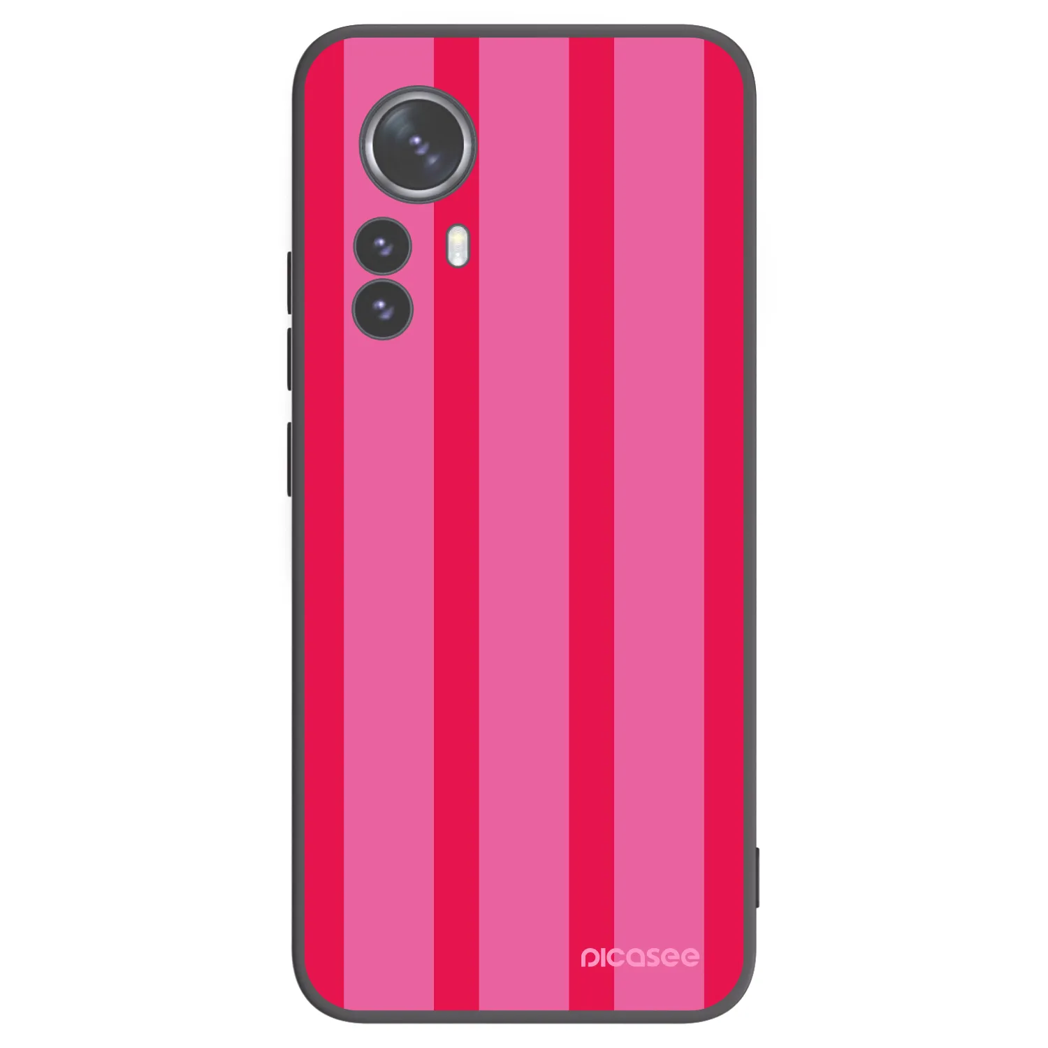 Picasee crna silikonska maskica za Xiaomi 12 Pro - Hot tropic