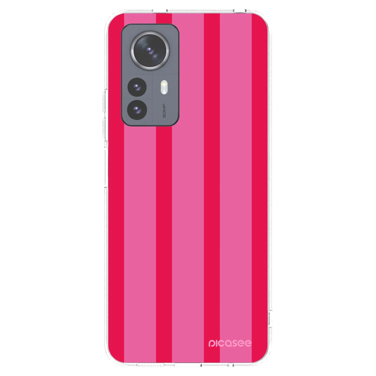 Picasee silikonska prozirna maskica za Xiaomi 12 Pro - Hot tropic