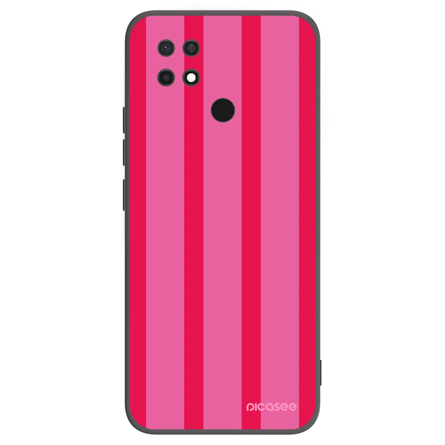 Picasee crna silikonska maskica za Xiaomi Redmi 10C - Hot tropic