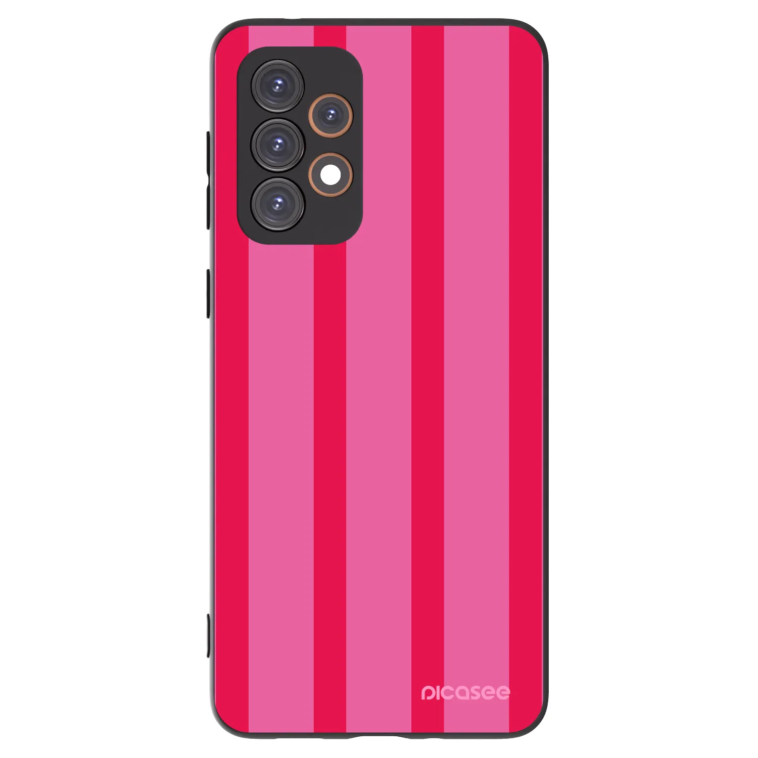 Picasee crna silikonska maskica za Samsung Galaxy A33 5G A336 - Hot tropic