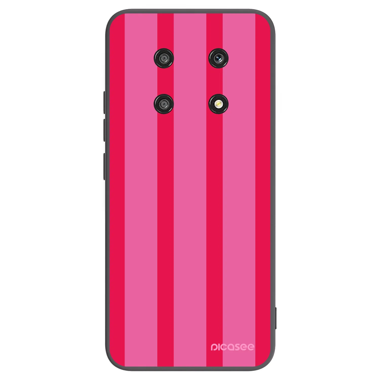Picasee crna silikonska maskica za Honor Magic4 Lite 5G - Hot tropic