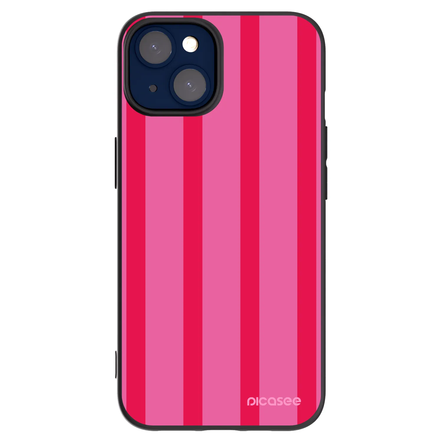 Picasee crna silikonska maskica za Apple iPhone 14 - Hot tropic