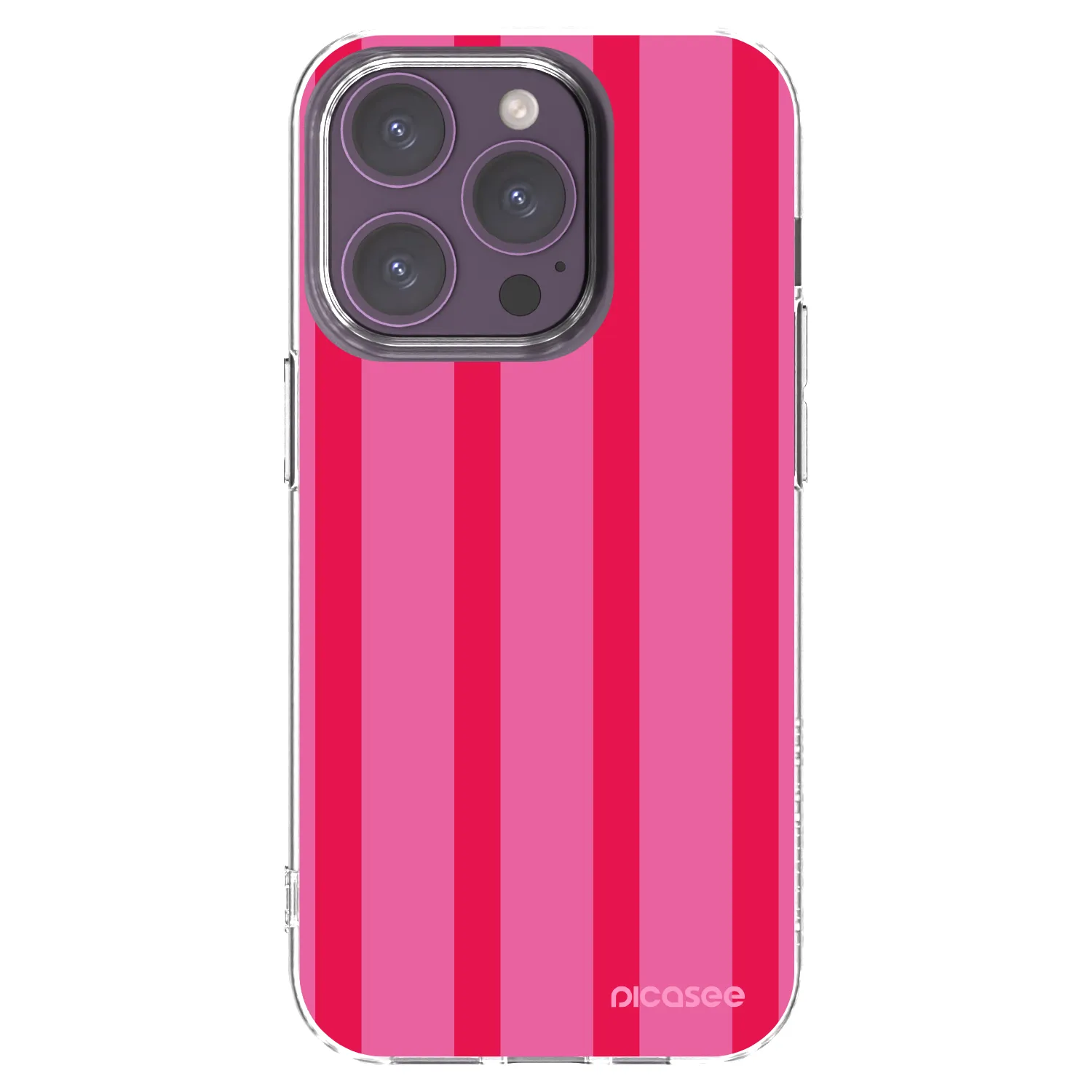 Picasee silikonska prozirna maskica za Apple iPhone 14 Pro - Hot tropic