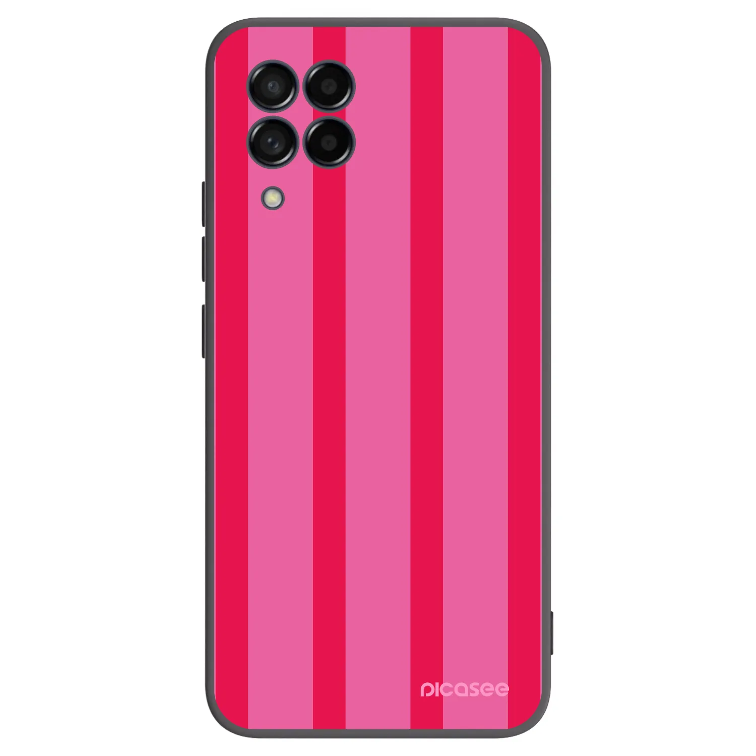 Picasee crna silikonska maskica za Samsung Galaxy M53 5G - Hot tropic