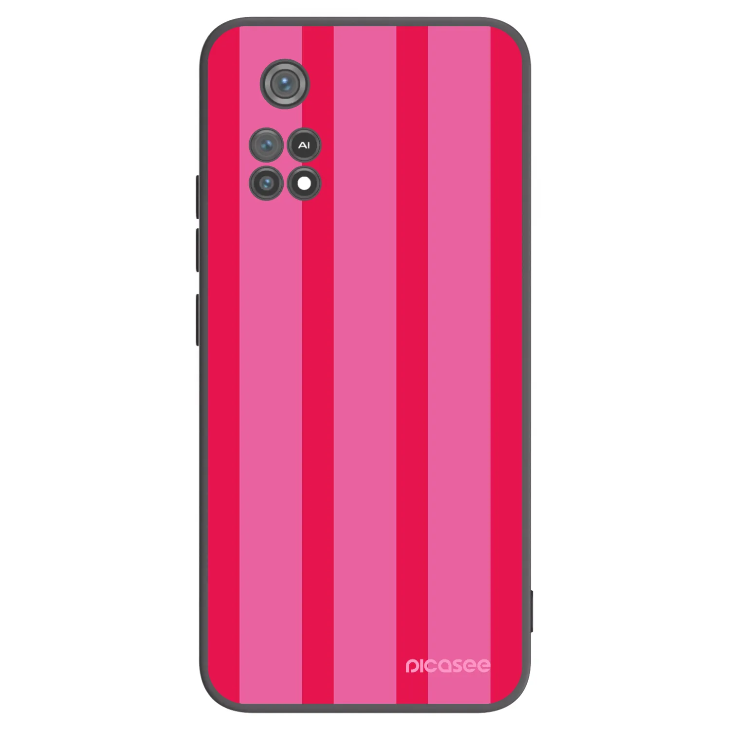 Picasee crna silikonska maskica za Xiaomi Poco M4 Pro - Hot tropic