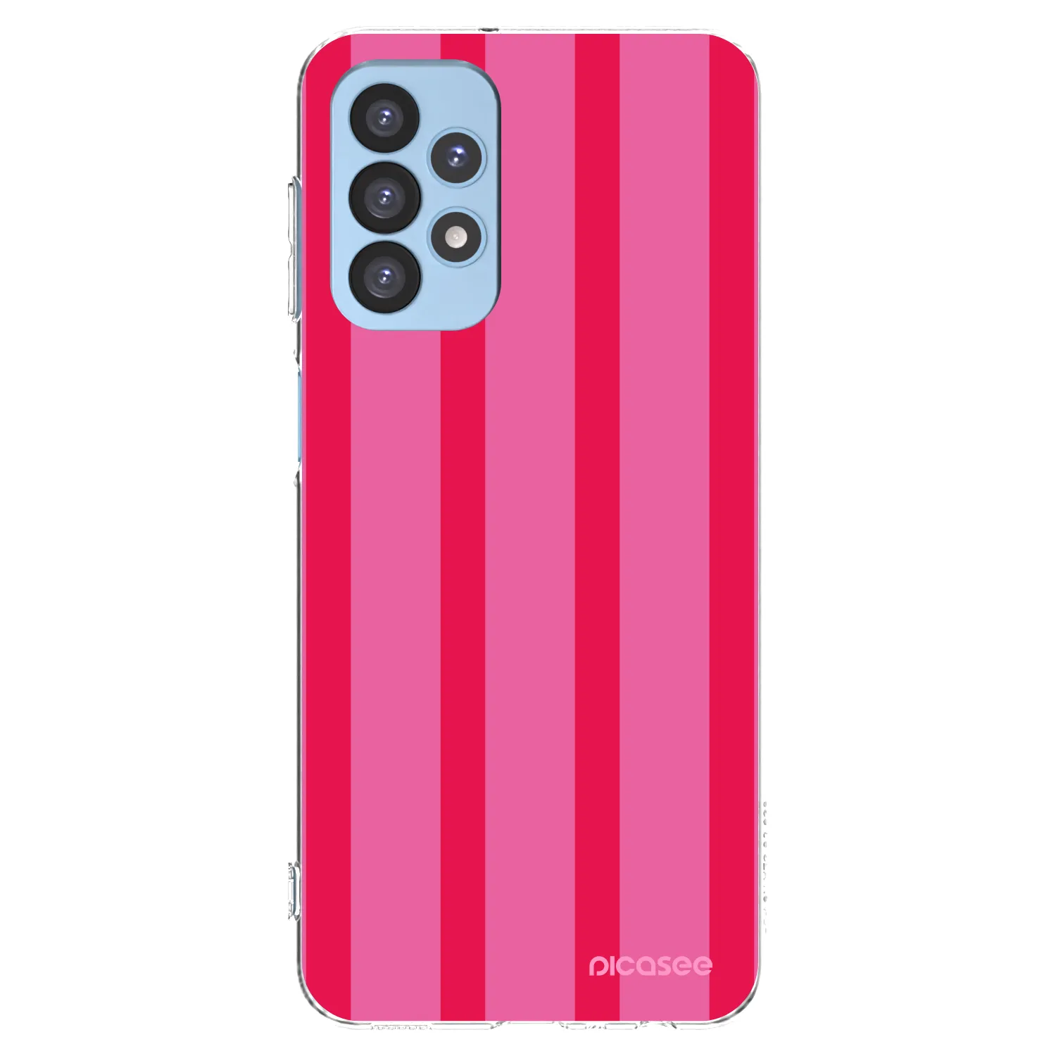Picasee silikonska prozirna maskica za Samsung Galaxy A23 A235F 4G - Hot tropic
