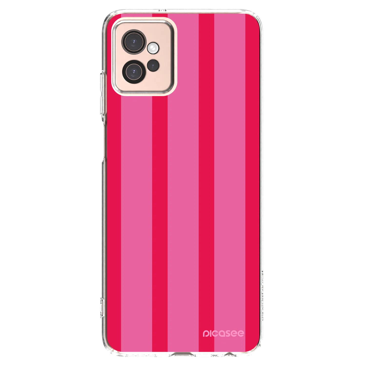 Picasee silikonska prozirna maskica za Motorola Moto G32 - Hot tropic