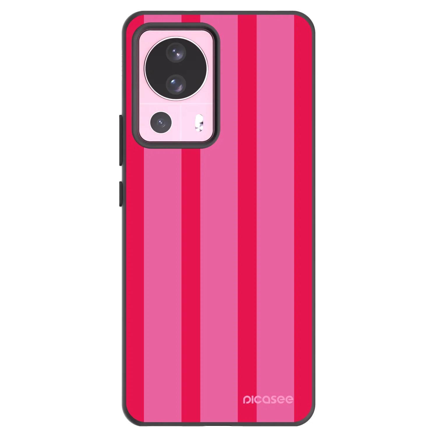 Picasee crna silikonska maskica za Xiaomi 13 Lite - Hot tropic
