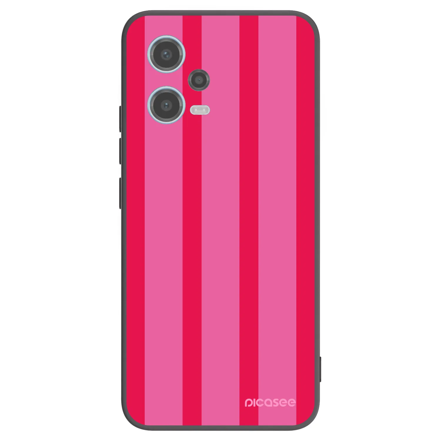 Picasee crna silikonska maskica za Xiaomi Redmi Note 12 5G - Hot tropic