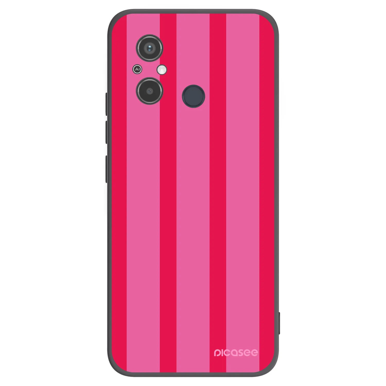 Picasee crna silikonska maskica za Xiaomi Redmi 12C - Hot tropic