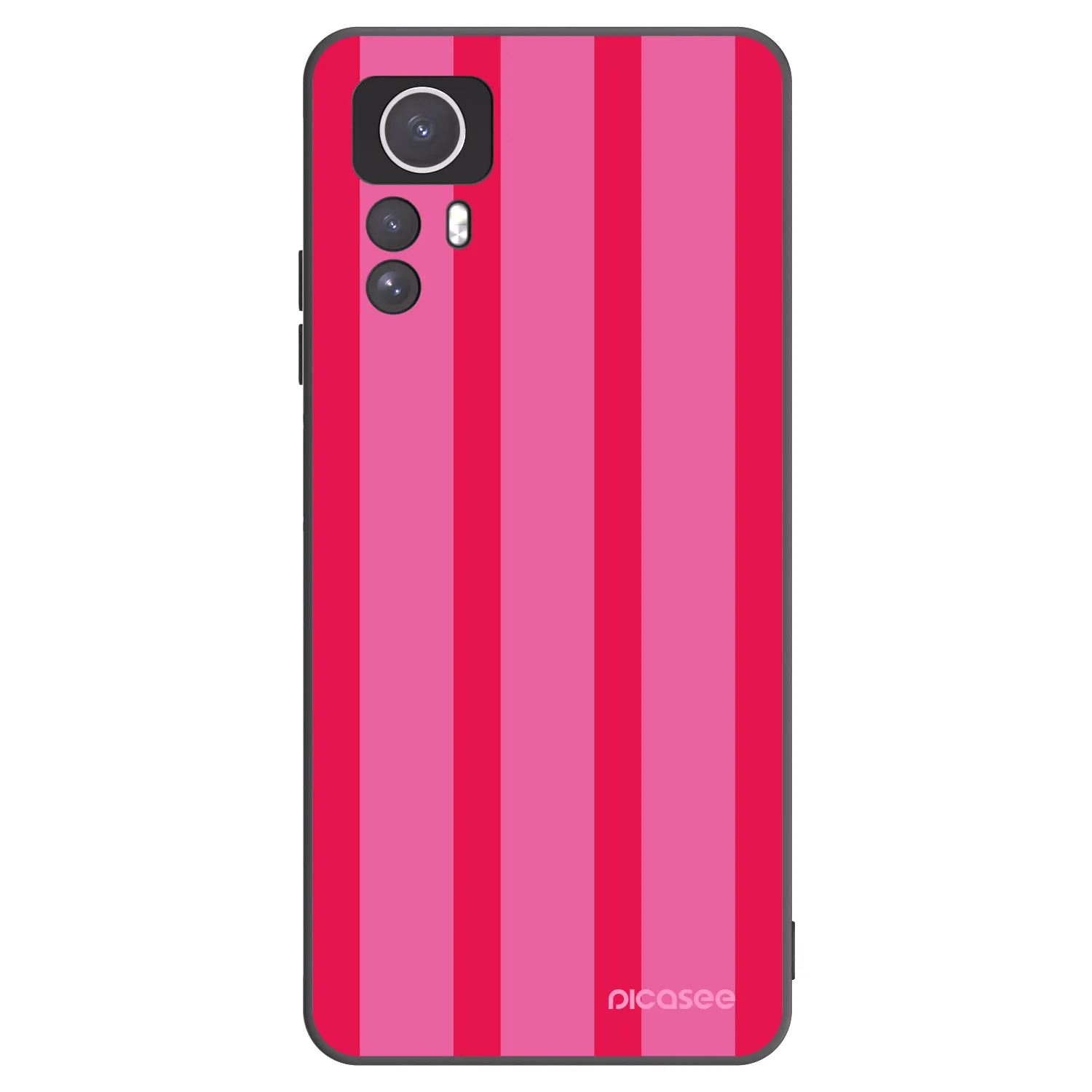 Picasee crna silikonska maskica za Xiaomi Redmi Note 12S - Hot tropic