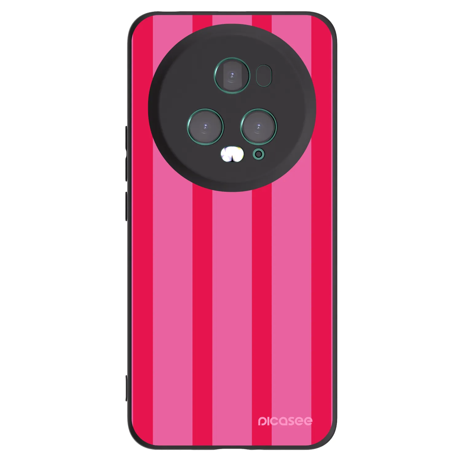 Picasee crna silikonska maskica za Honor Magic5 Pro - Hot tropic