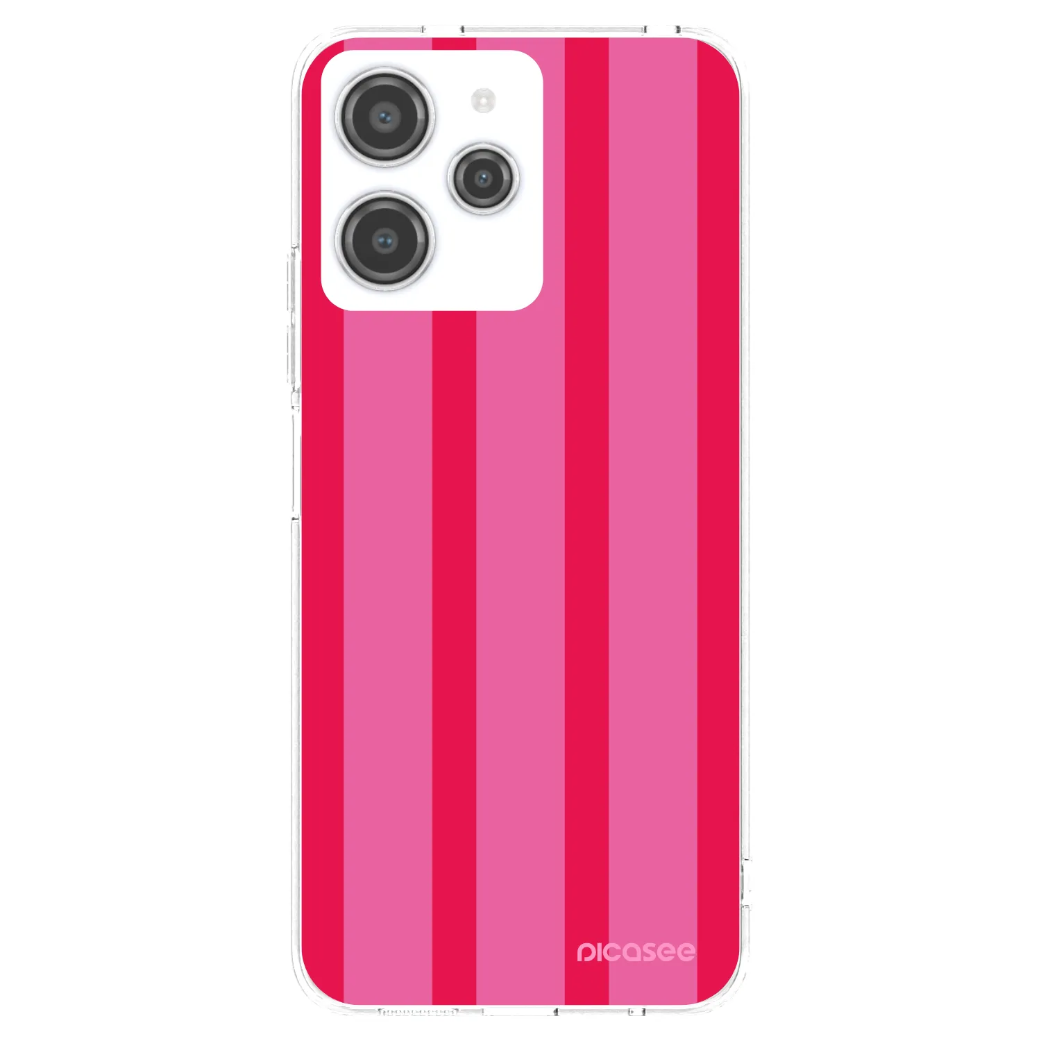 Picasee silikonska prozirna maskica za Xiaomi Redmi 12 4G - Hot tropic