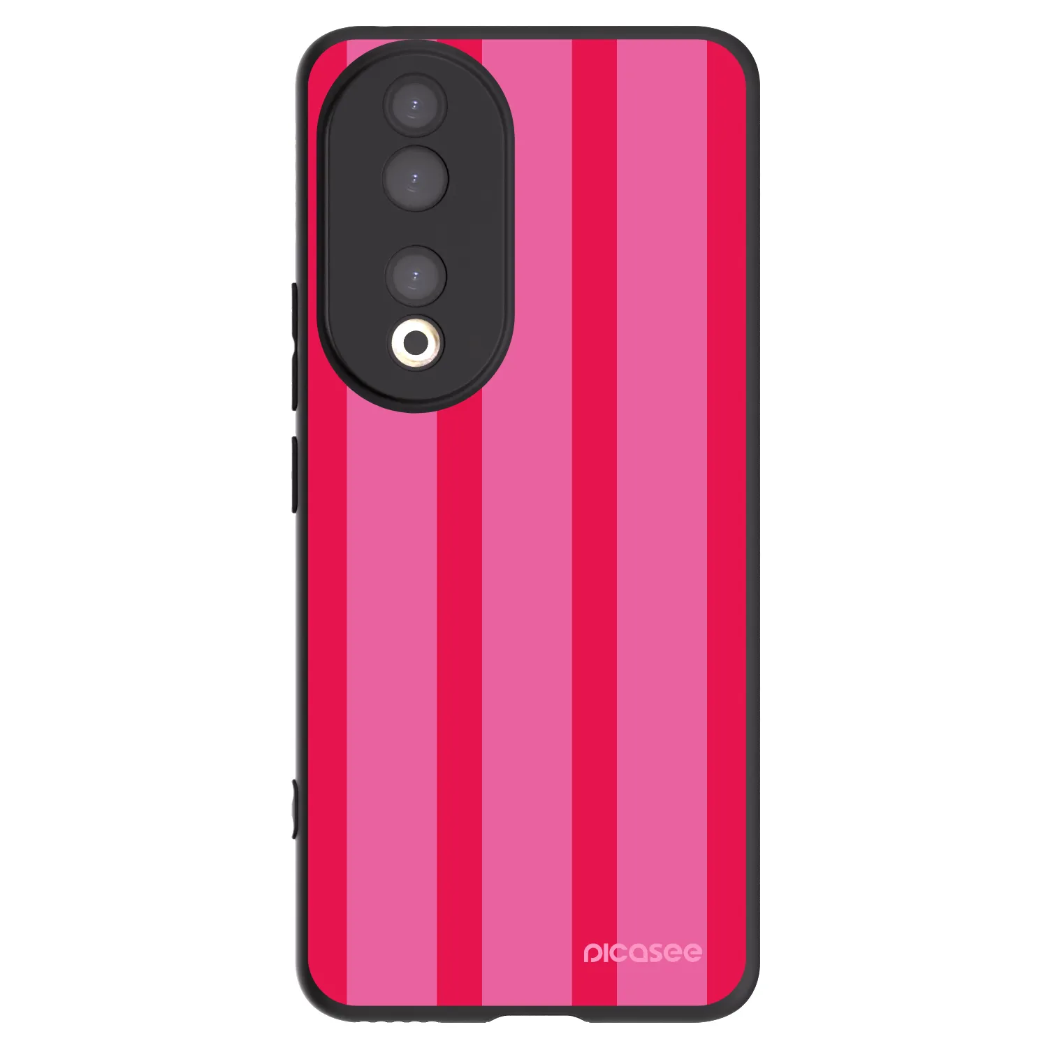 Picasee crna silikonska maskica za Honor 90 5G - Hot tropic