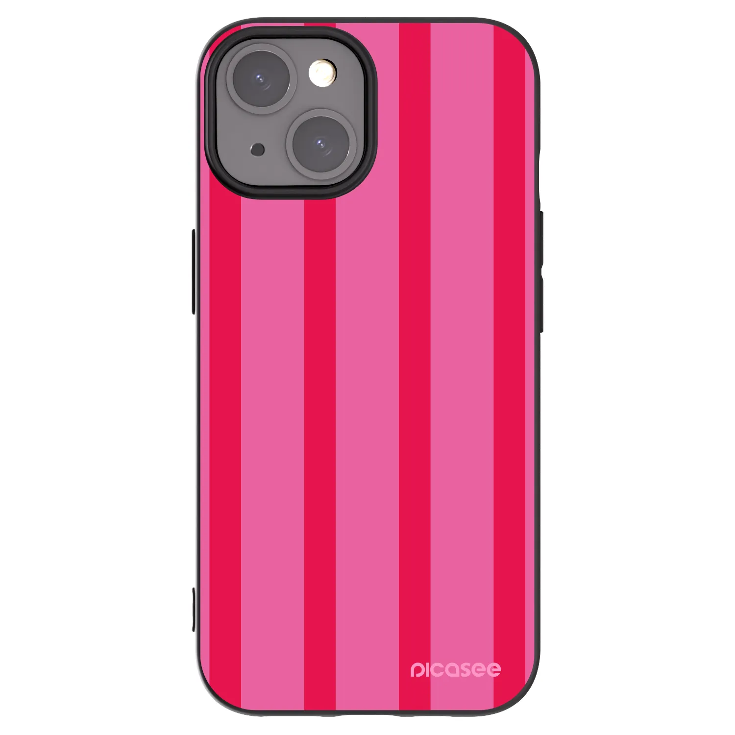 Picasee crna silikonska maskica za Apple iPhone 15 - Hot tropic