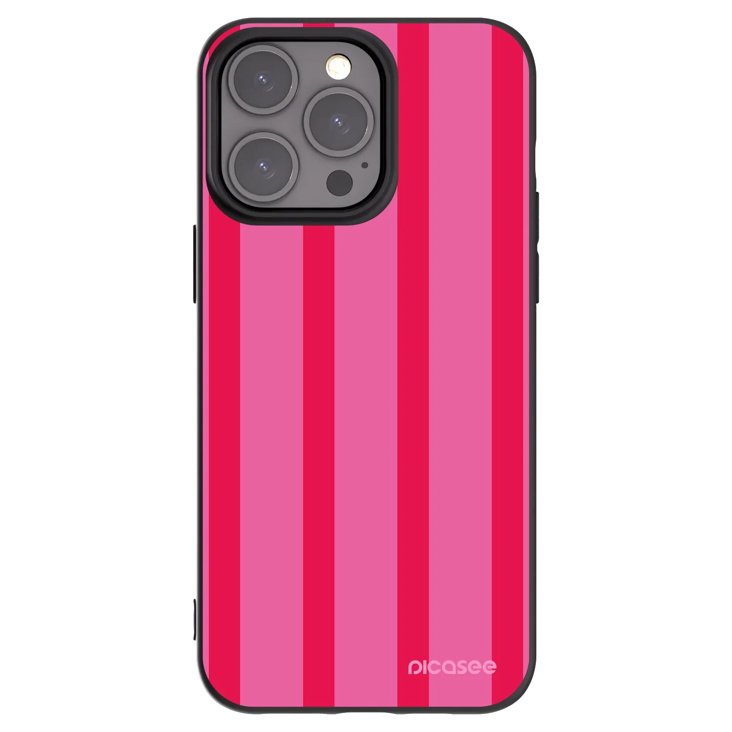 Picasee crna silikonska maskica za Apple iPhone 15 Pro Max - Hot tropic
