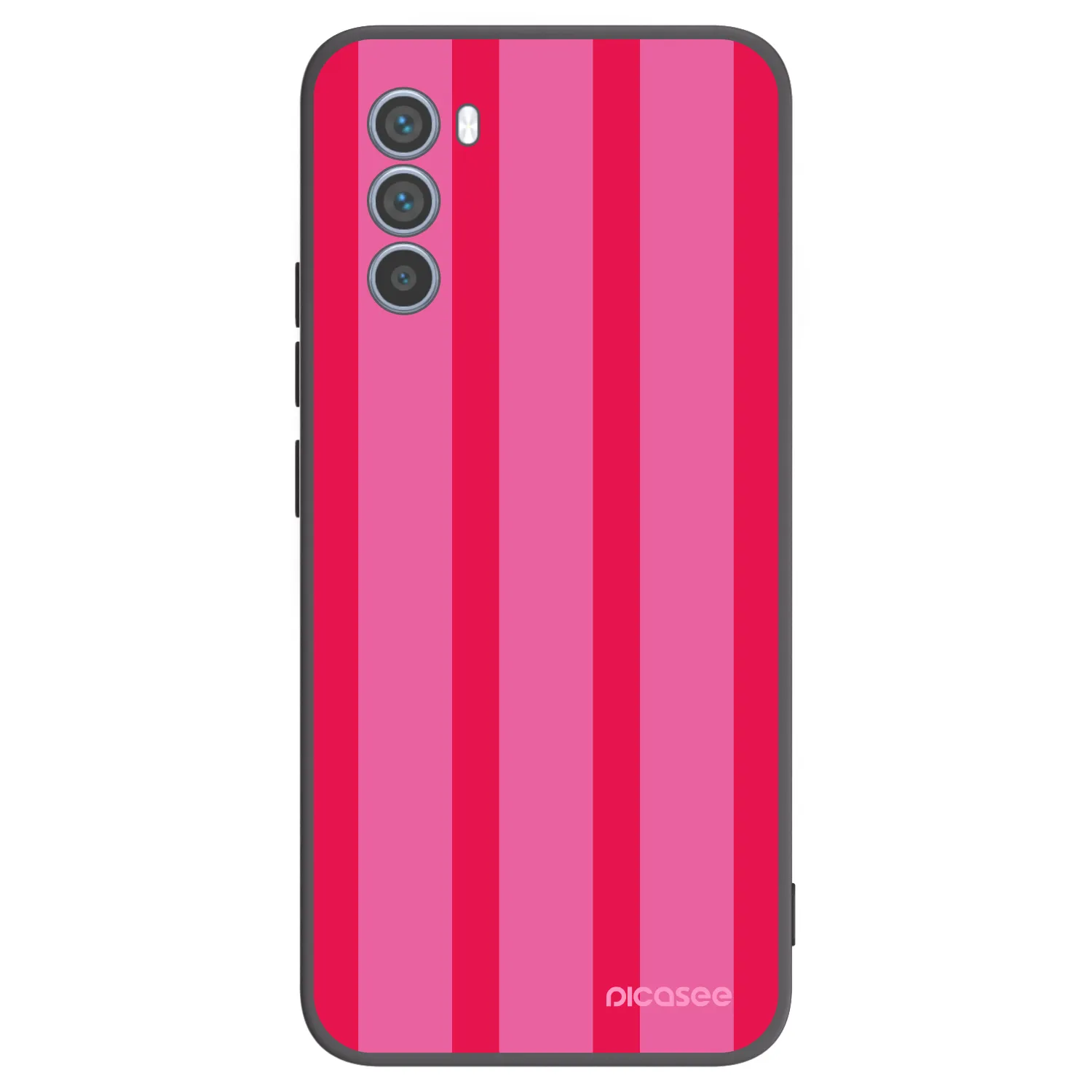 Picasee crna silikonska maskica za Motorola Moto G62 - Hot tropic