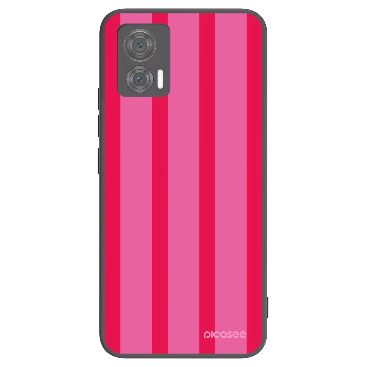 Picasee crna silikonska maskica za Motorola Edge 30 Neo - Hot tropic