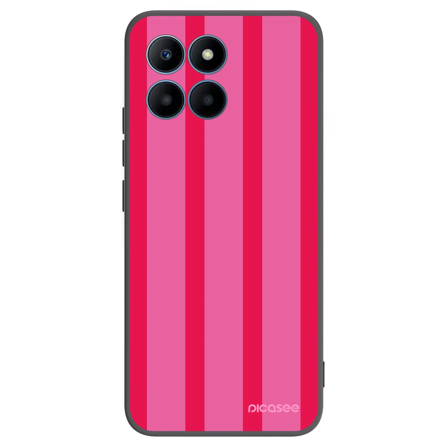 Picasee crna silikonska maskica za Honor 70 Lite - Hot tropic