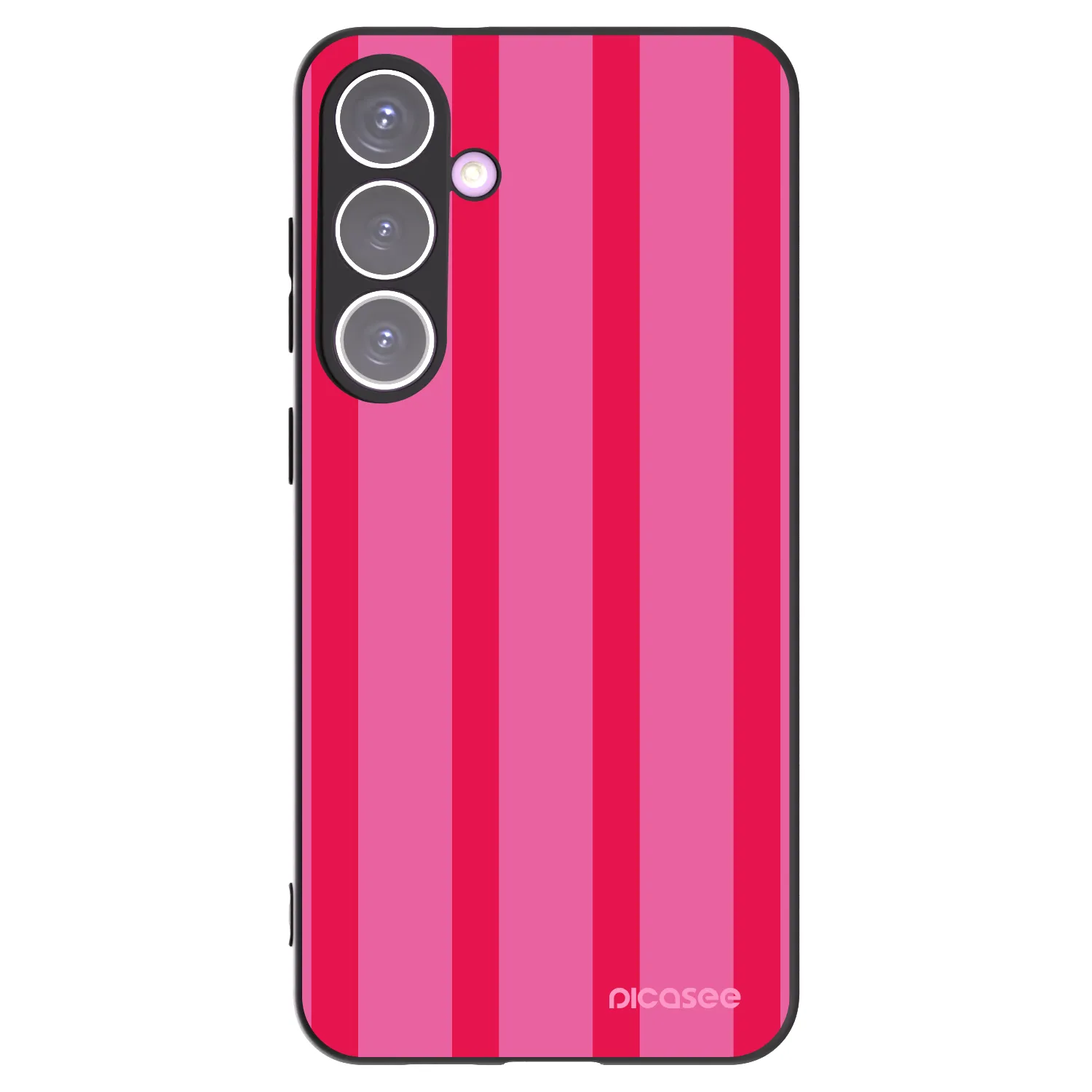Picasee crna silikonska maskica za Samsung Galaxy S24+ S926B 5G - Hot tropic