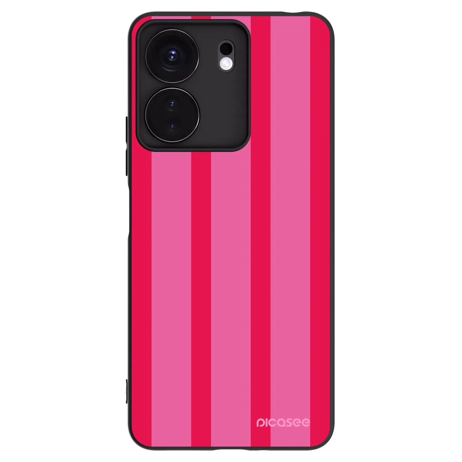 Picasee crna silikonska maskica za Xiaomi Redmi 13C 4G - Hot tropic
