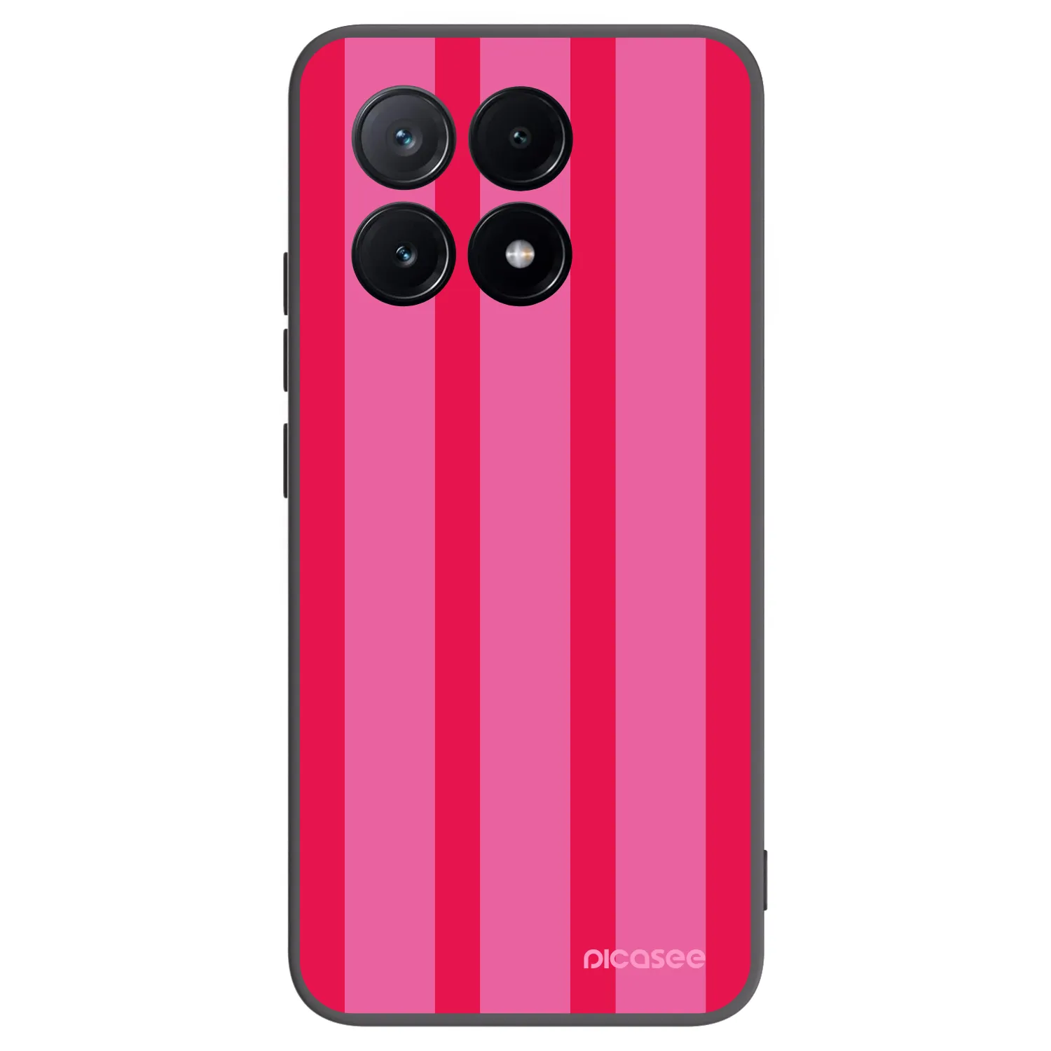 Picasee crna silikonska maskica za Xiaomi Poco X6 Pro - Hot tropic