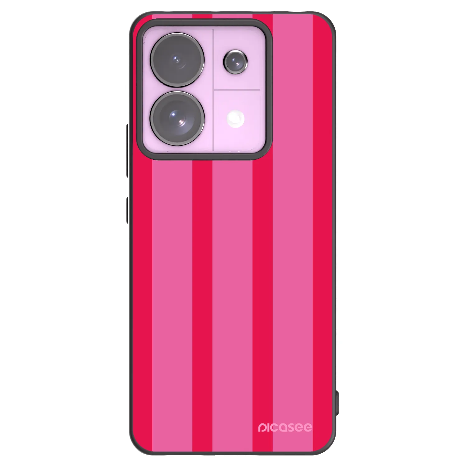 Picasee crna silikonska maskica za Xiaomi Redmi Note 13 Pro 5G - Hot tropic