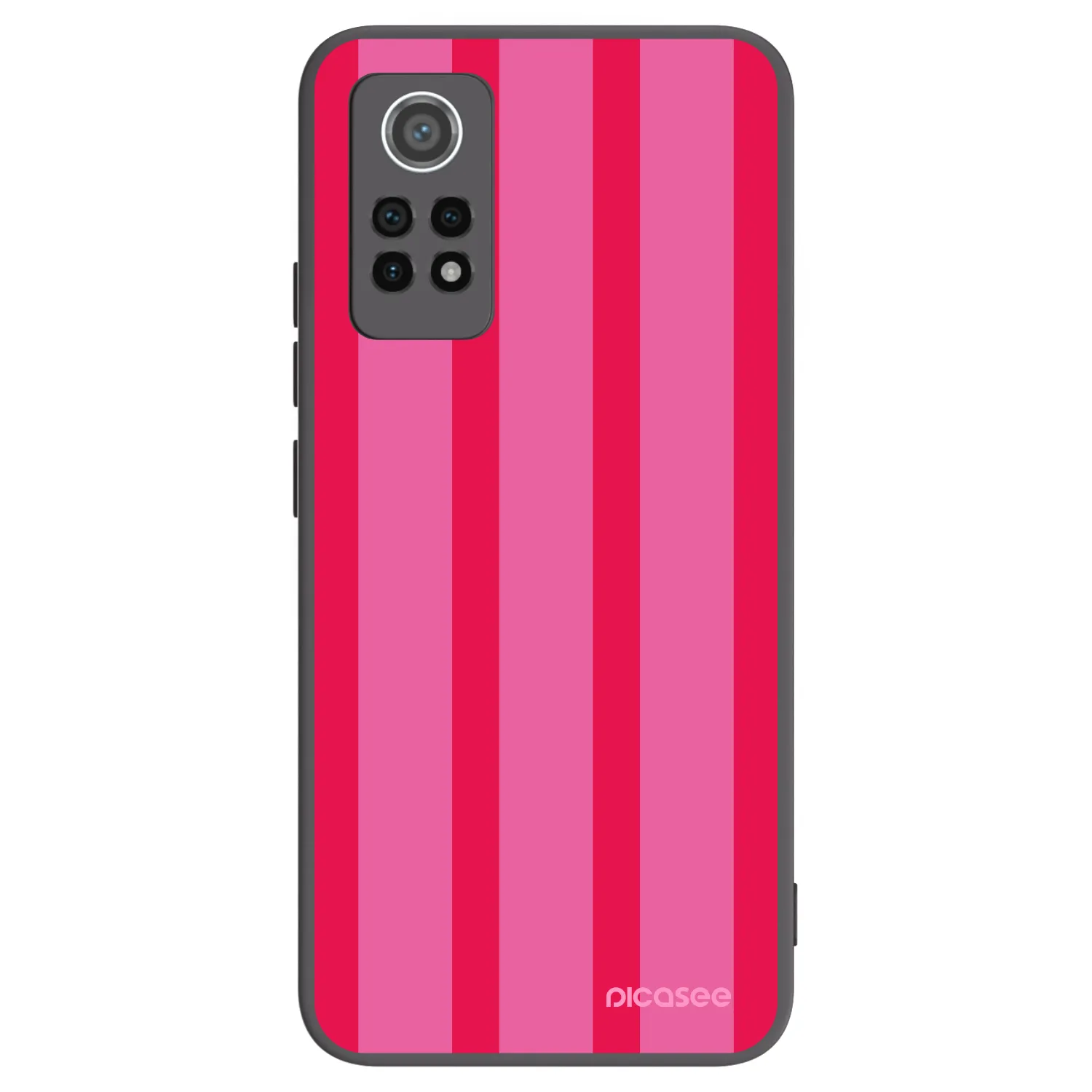 Picasee crna silikonska maskica za Xiaomi Redmi Note 12 Pro 4G - Hot tropic