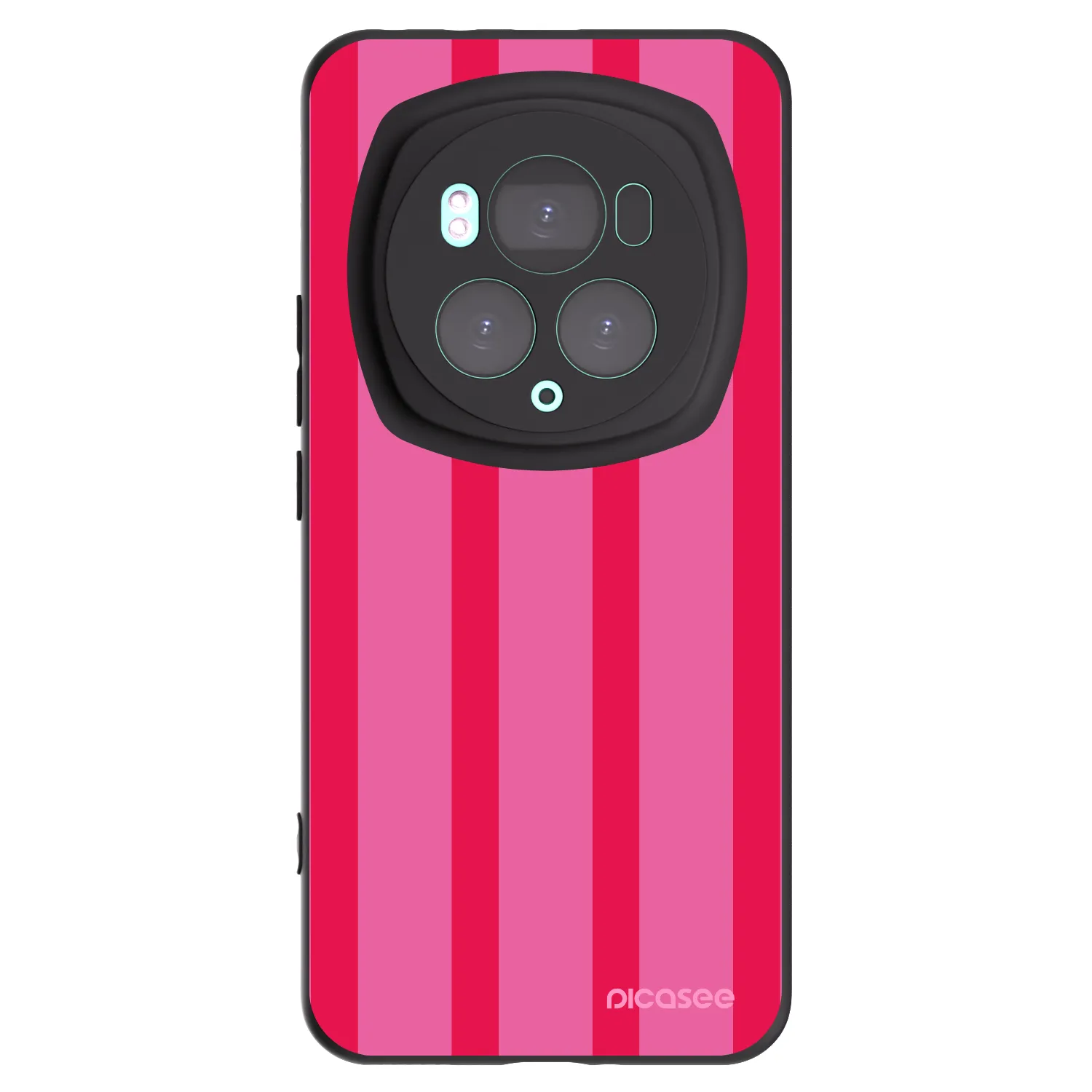 Picasee crna silikonska maskica za Honor Magic6 Pro - Hot tropic