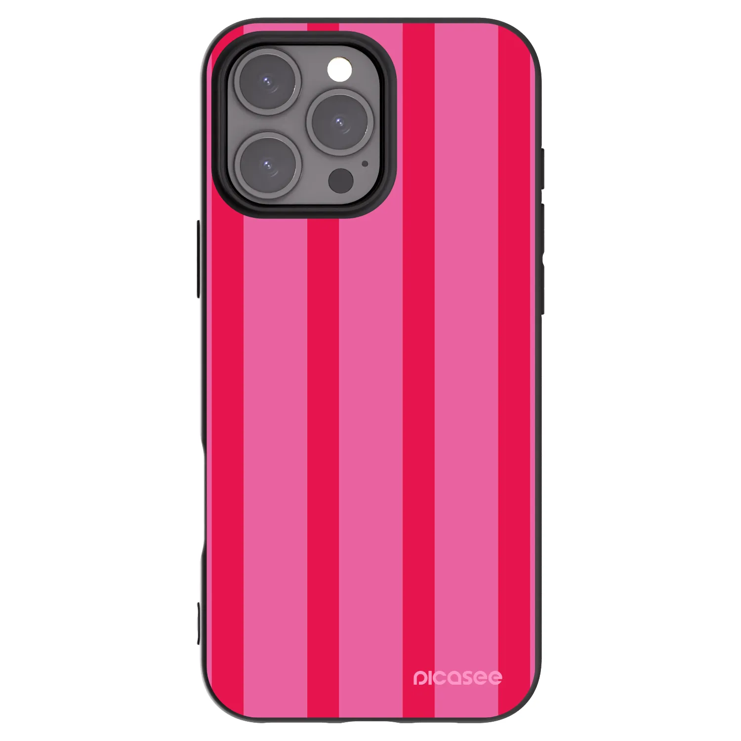 Picasee crna silikonska maskica za Apple iPhone 16 Pro Max - Hot tropic