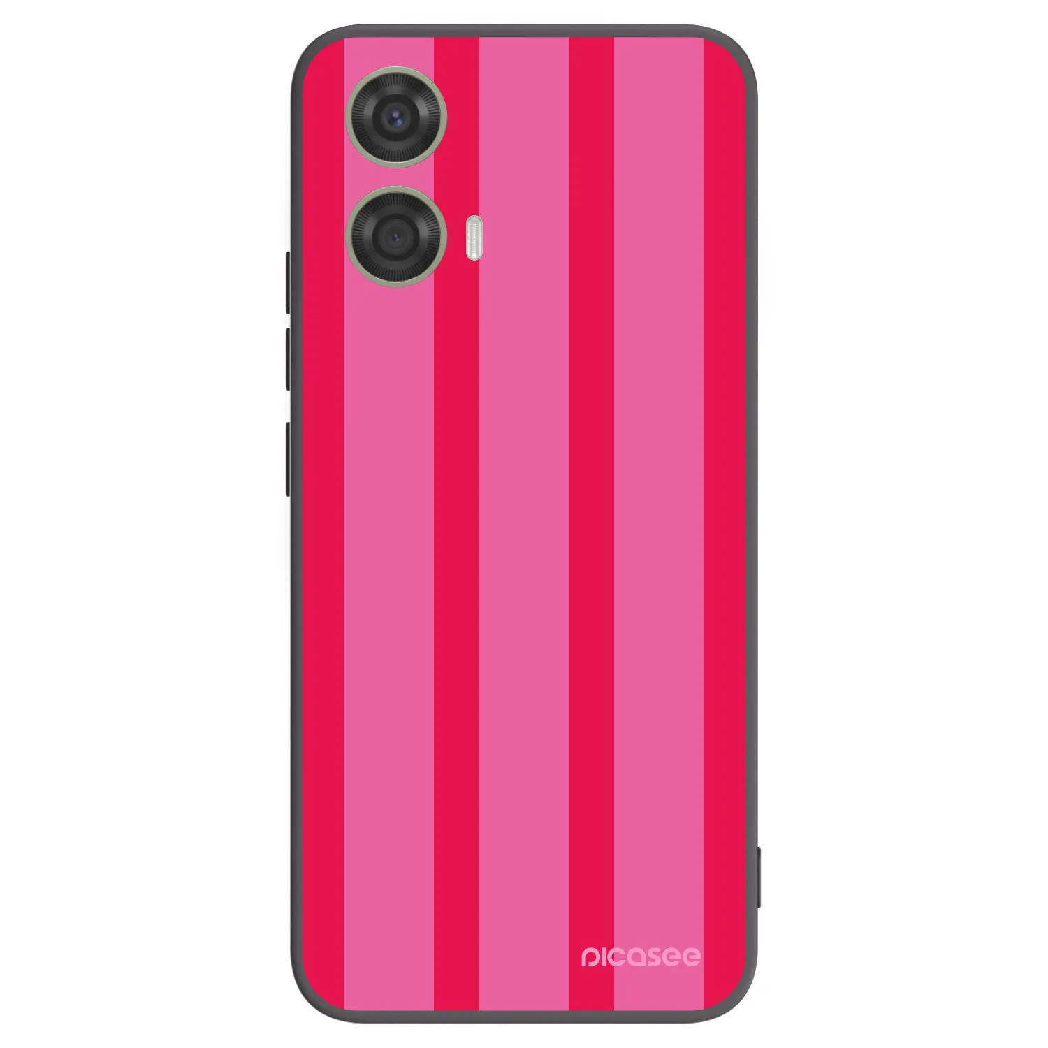 Picasee crna silikonska maskica za Motorola Moto G24 - Hot tropic