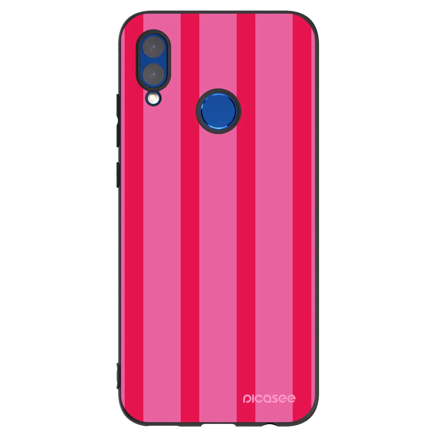 Picasee crna silikonska maskica za Honor 10 Lite - Hot tropic