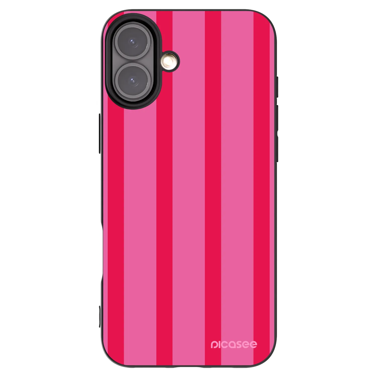 Picasee crna silikonska maskica za Apple iPhone 16 Plus - Hot tropic