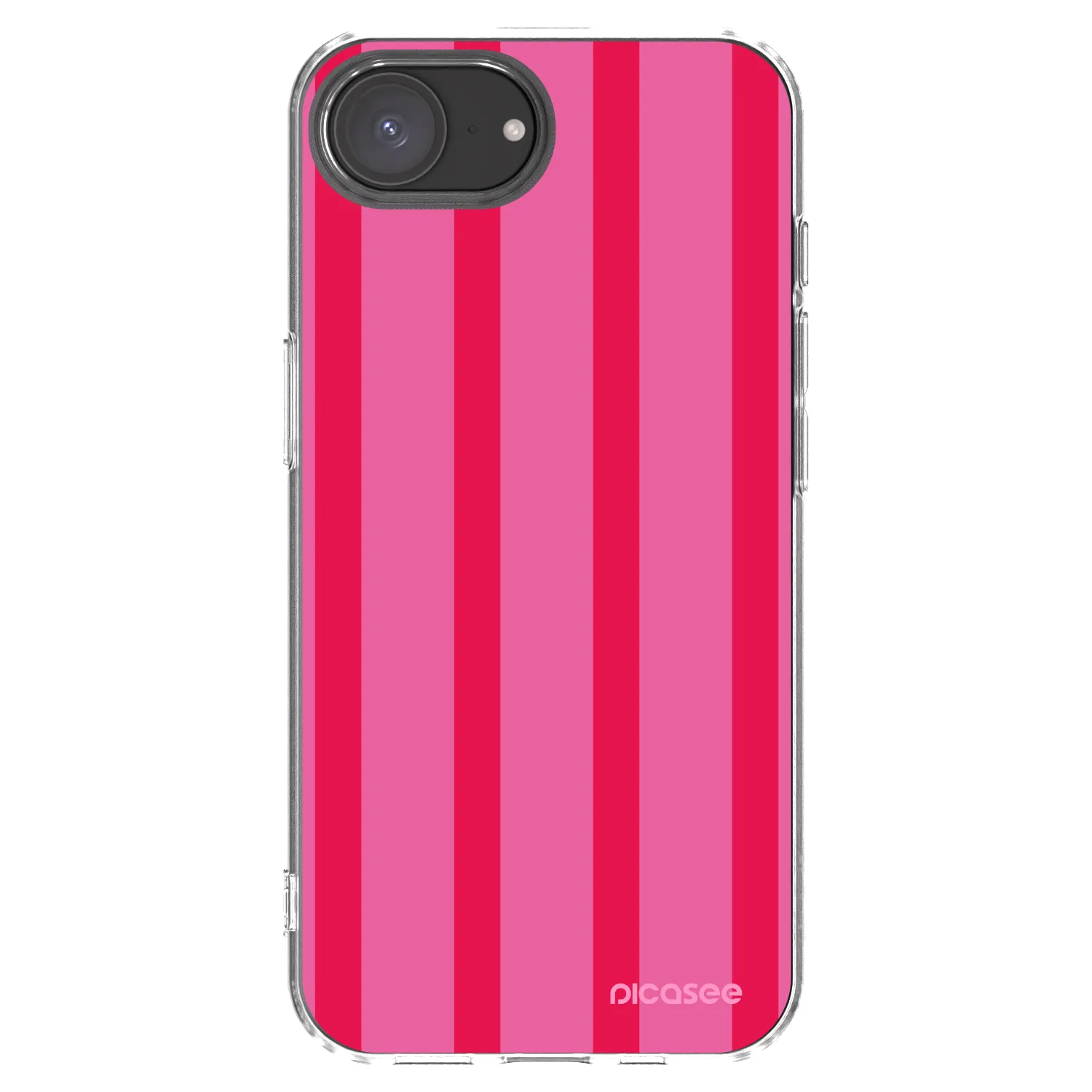 Picasee silikonska prozirna maskica za Apple iPhone 16e - Hot tropic