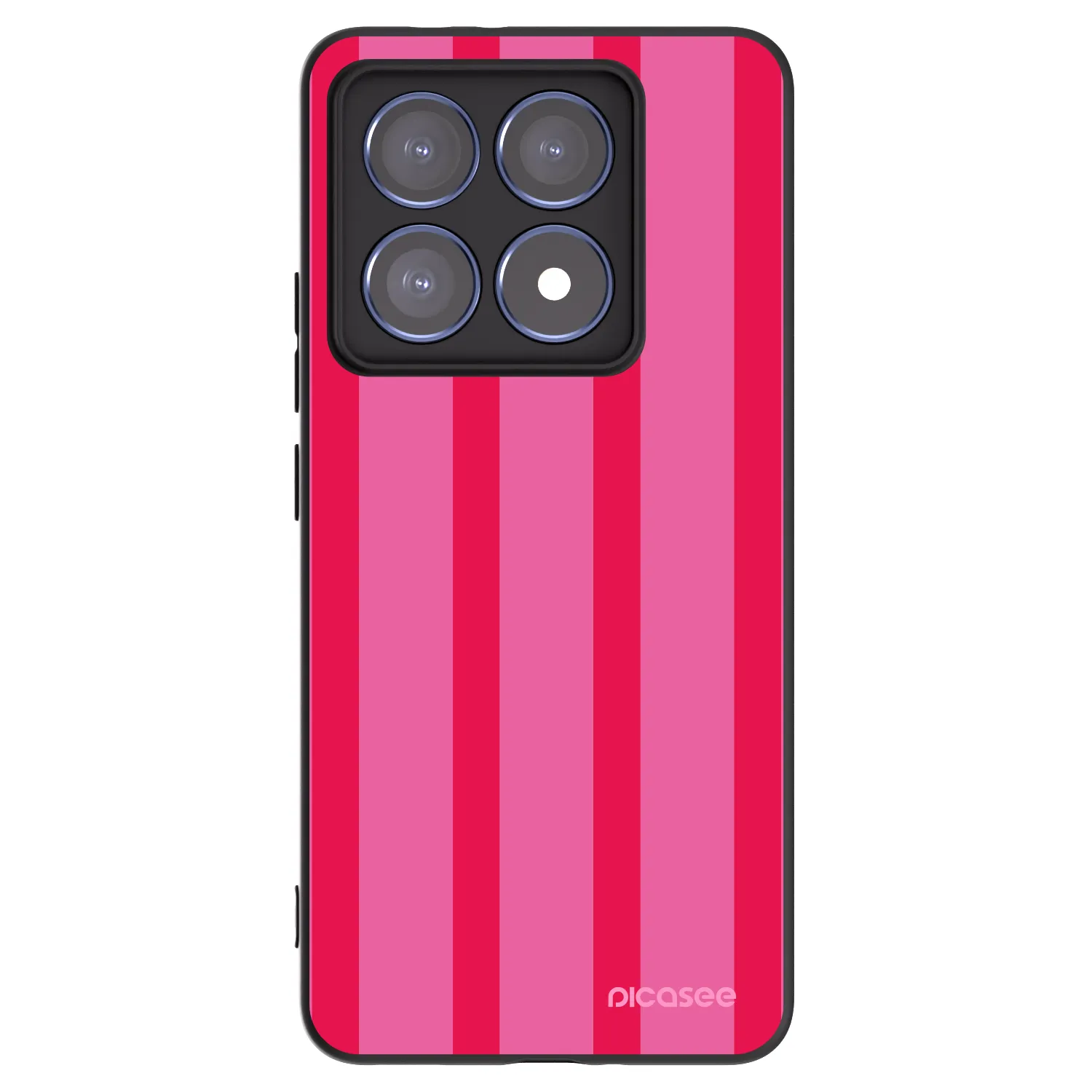 Picasee crna silikonska maskica za Xiaomi 14T Pro - Hot tropic