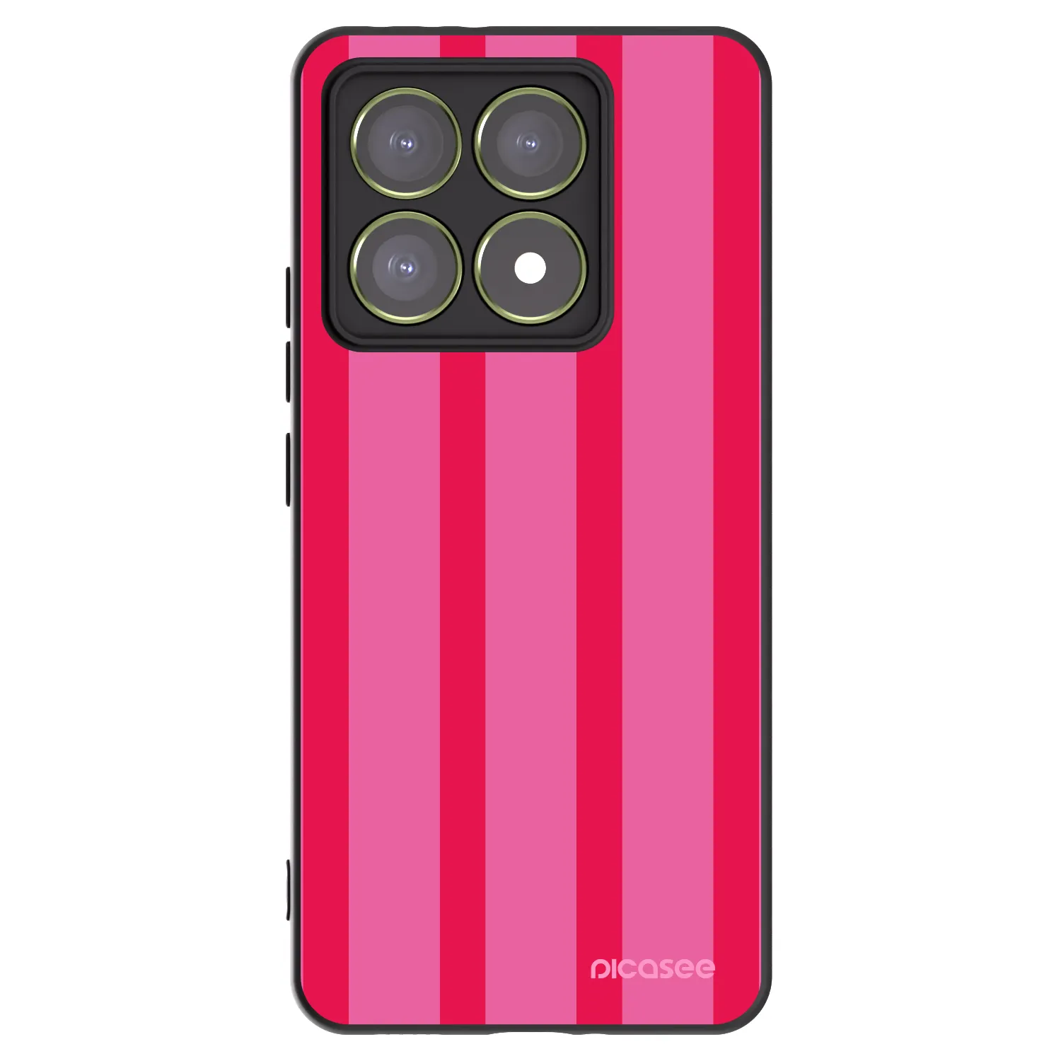 Picasee crna silikonska maskica za Xiaomi 14T - Hot tropic