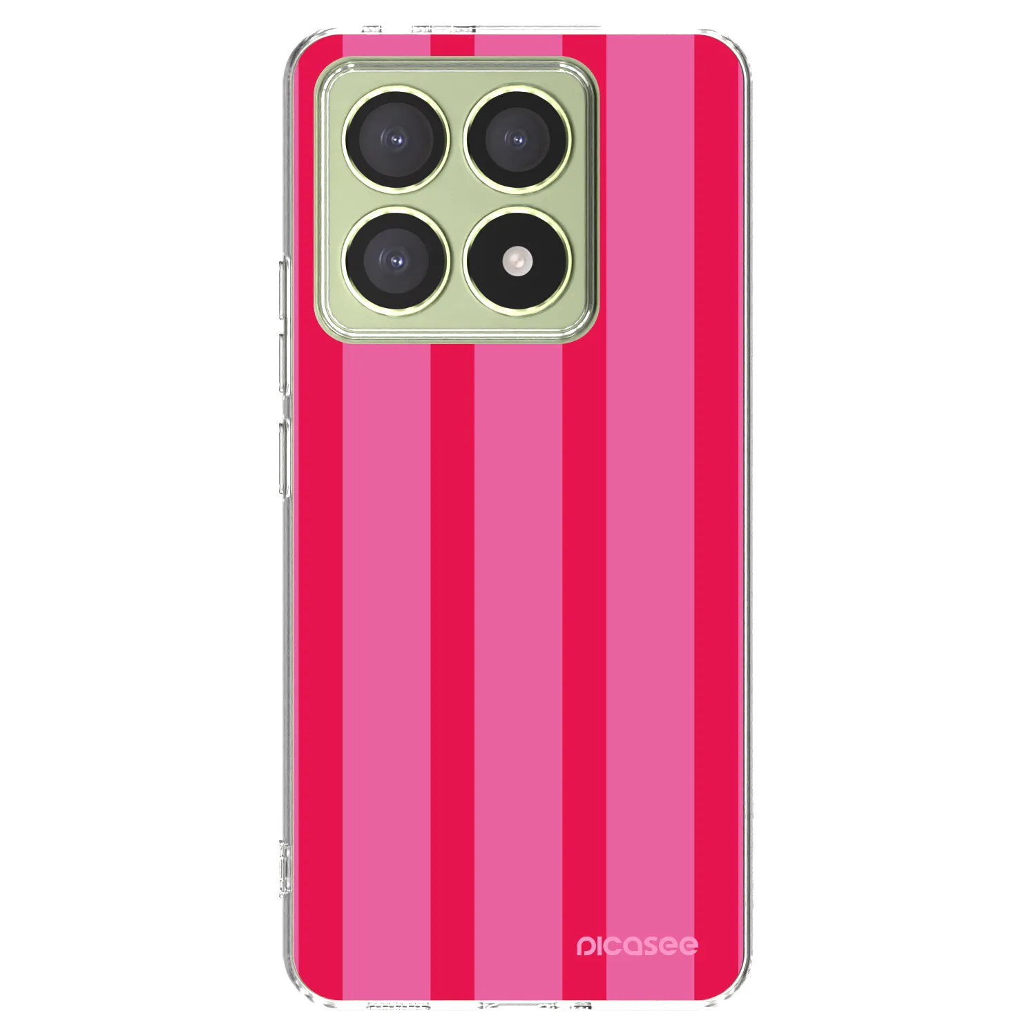 Picasee silikonska prozirna maskica za Xiaomi 14T - Hot tropic