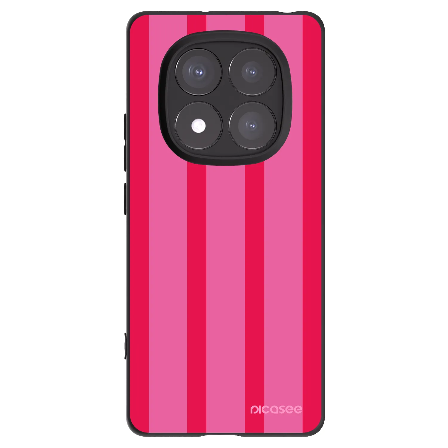 Picasee crna silikonska maskica za Xiaomi Redmi Note 14 Pro 5G - Hot tropic