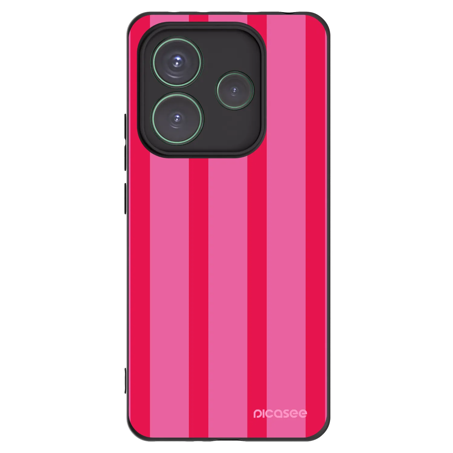 Picasee crna silikonska maskica za Xiaomi Redmi Note 14 5G - Hot tropic