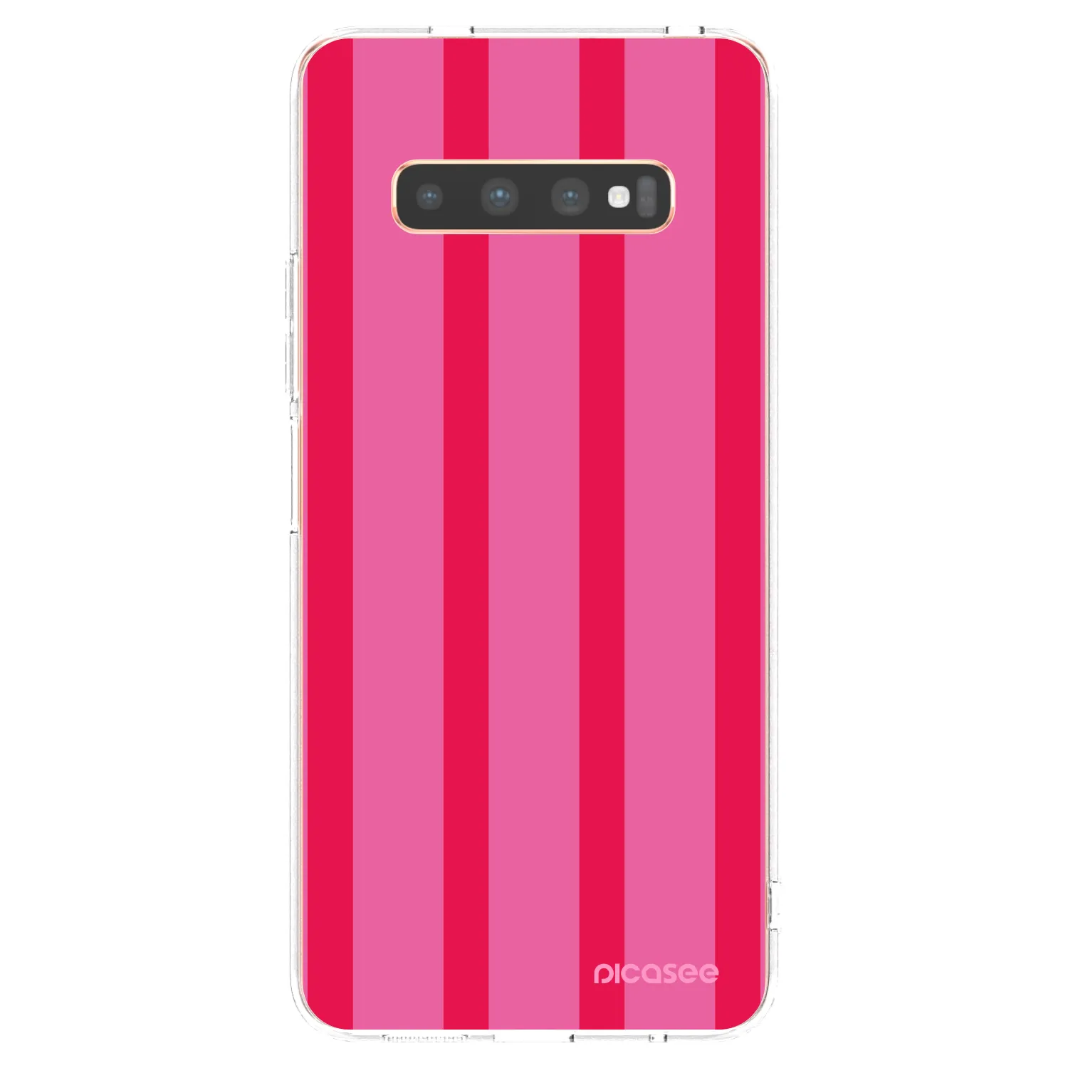 Picasee silikonska prozirna maskica za Samsung Galaxy S10 Plus G975 - Hot tropic