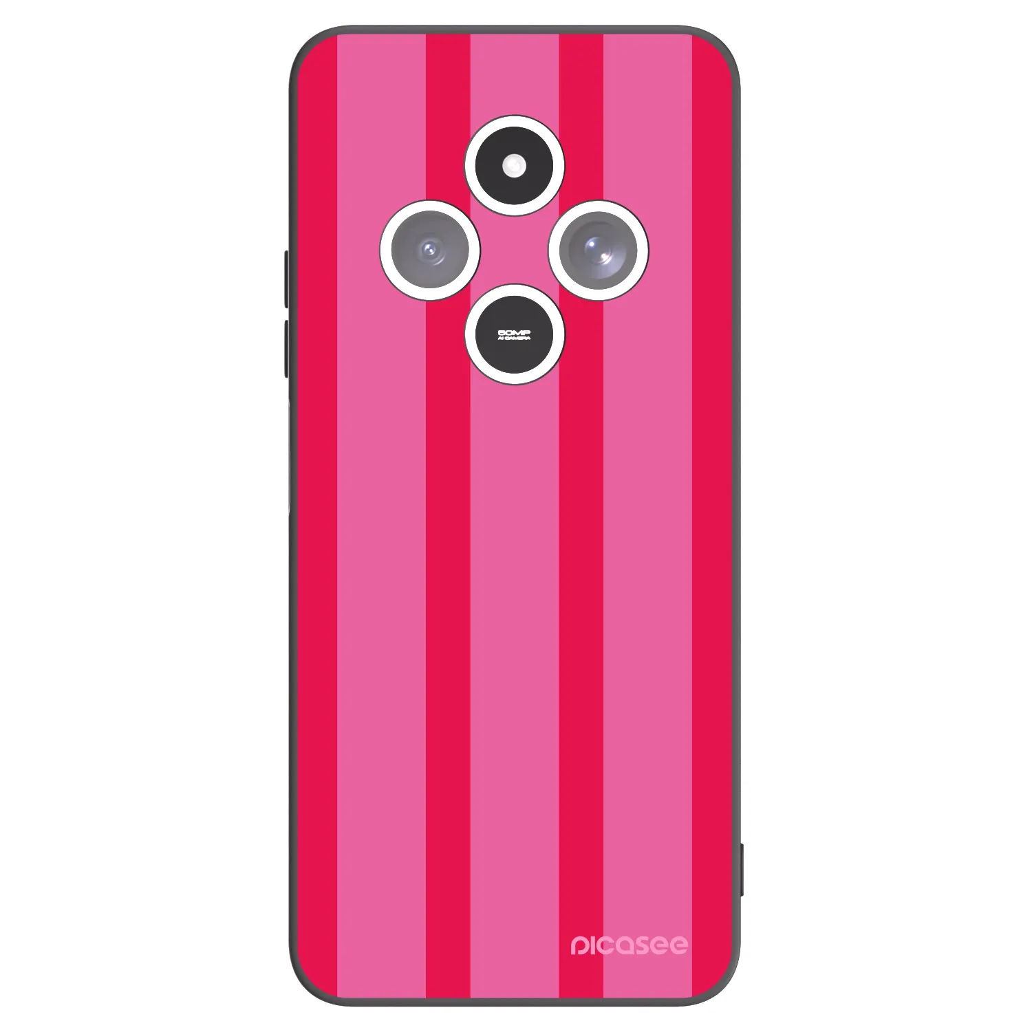 Picasee crna silikonska maskica za Xiaomi Redmi 14C - Hot tropic