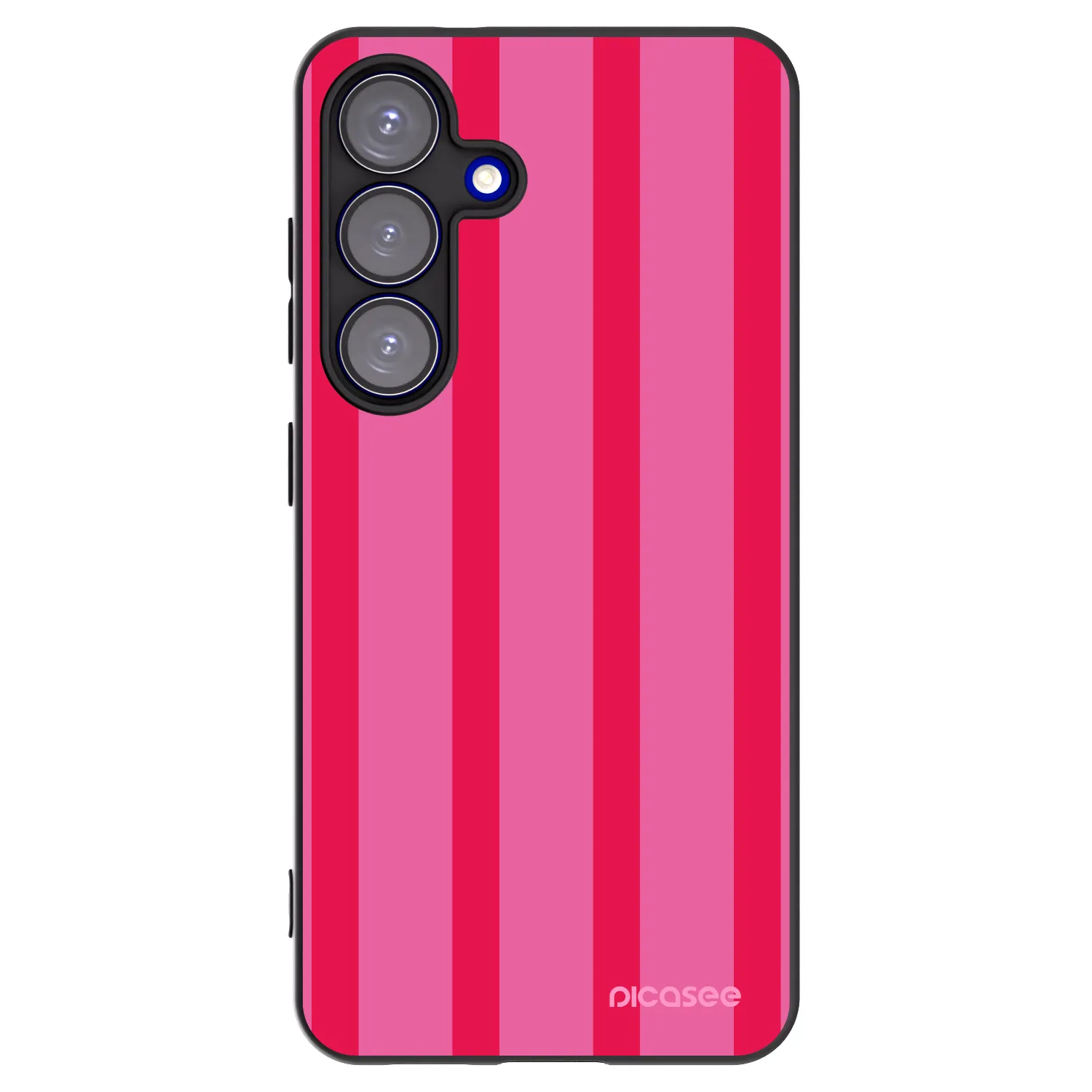 Picasee crna silikonska maskica za Samsung Galaxy S25 5G - Hot tropic